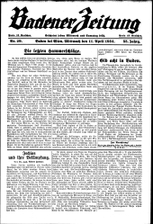 Badener Zeitung