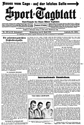 (Wiener) Sporttagblatt