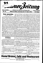 Badener Zeitung