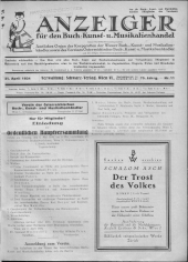 Oesterreichische Buchhändler-Correspondenz