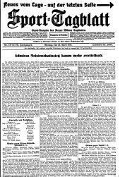 (Wiener) Sporttagblatt