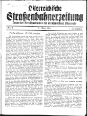 Österreichische Straßenbahnerzeitung