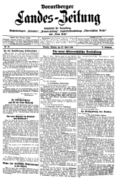 Vorarlberger Landes-Zeitung