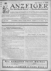 Oesterreichische Buchhändler-Correspondenz