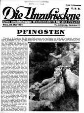 Die Unzufriedene