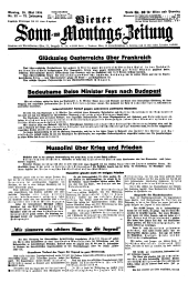 Wiener Sonn- und Montags-Zeitung