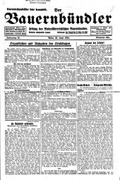 Der Bauernbündler