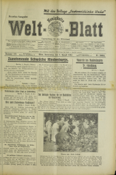 (Neuigkeits) Welt Blatt