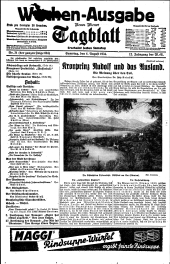 Neues Wiener Tagblatt (Wochen-Ausgabei)