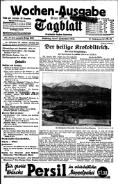 Neues Wiener Tagblatt (Wochen-Ausgabei)