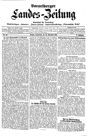 Vorarlberger Landes-Zeitung