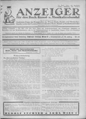 Oesterreichische Buchhändler-Correspondenz