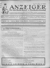 Oesterreichische Buchhändler-Correspondenz