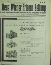 Neue Wiener Friseur-Zeitung