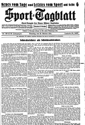 (Wiener) Sporttagblatt