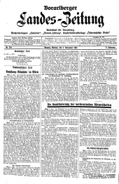 Vorarlberger Landes-Zeitung