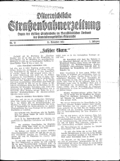 Österreichische Straßenbahnerzeitung