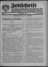 Zeitschrift d. Österr. Reichs-Verbandes f. Feuerwehr- und Rettungswesen