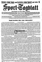 (Wiener) Sporttagblatt