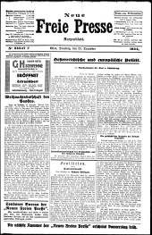 Neue Freie Presse