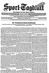 (Wiener) Sporttagblatt