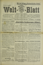 (Neuigkeits) Welt Blatt