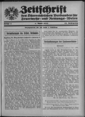 Zeitschrift d. Österr. Reichs-Verbandes f. Feuerwehr- und Rettungswesen