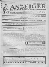 Oesterreichische Buchhändler-Correspondenz