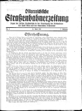 Österreichische Straßenbahnerzeitung