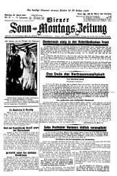 Wiener Sonn- und Montags-Zeitung