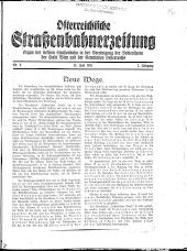 Österreichische Straßenbahnerzeitung