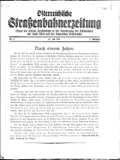 Österreichische Straßenbahnerzeitung