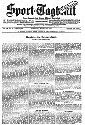 (Wiener) Sporttagblatt