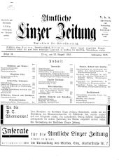 Amtliche Linzer Zeitung