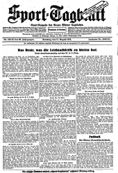 (Wiener) Sporttagblatt