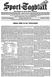 (Wiener) Sporttagblatt