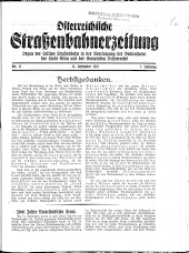 Österreichische Straßenbahnerzeitung