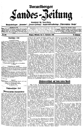 Vorarlberger Landes-Zeitung