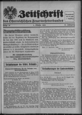 Zeitschrift d. Österr. Reichs-Verbandes f. Feuerwehr- und Rettungswesen