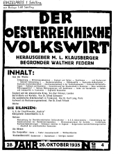 Der österreichische Volkswirt