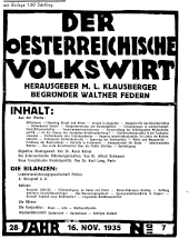 Der österreichische Volkswirt