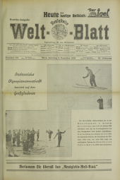 (Neuigkeits) Welt Blatt