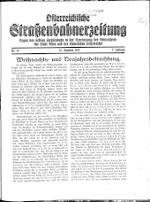 Österreichische Straßenbahnerzeitung