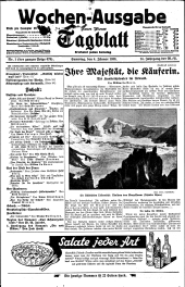 Neues Wiener Tagblatt (Wochen-Ausgabei)