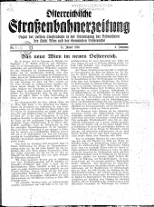 Österreichische Straßenbahnerzeitung