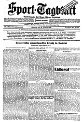 (Wiener) Sporttagblatt