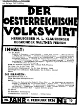 Der österreichische Volkswirt