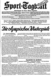 (Wiener) Sporttagblatt