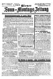 Wiener Sonn- und Montags-Zeitung