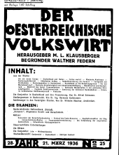 Der österreichische Volkswirt